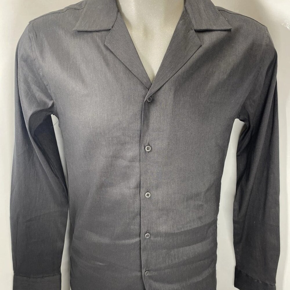 NEW ICON AMSTERDAM Long Sleeve Linen Blend Button-Up Shirt – Size M (NWT)